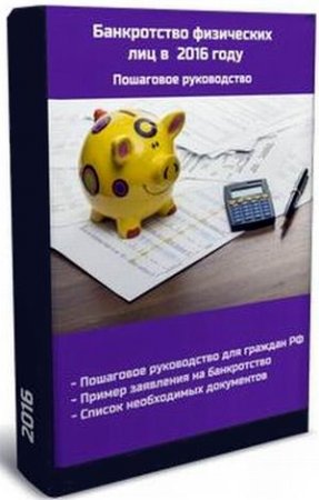 Обложка к Книги для ИП. Банкротство физического лица в 2016 году: руководство к действию (2016) PDF