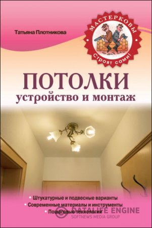 Обложка к Татьяна Плотникова. Потолки. Устройство и монтаж (2014) RTF,FB2