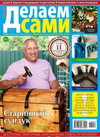 Обложка к Делаем сами №19 Толока (октябрь 2018)