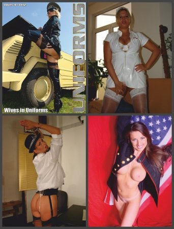 Обложка к Uniform MILFs in Nylons (April 2020)