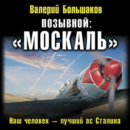 Обложка к Большаков Валерий. Позывной: «Москаль». Наш человек – лучший ас Сталина (2021) Аудиокнига