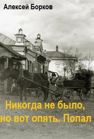 Обложка к Алексей Борков. Цикл (4 книги) - Никогда не было, но вот опять. Попал